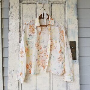 MANICA Japanese Floral Blouse